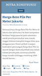 Mobile Screenshot of mitrakonstruksi.com