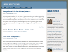 Tablet Screenshot of mitrakonstruksi.com